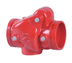 H84X Grooved Resilient Swing Check Valve